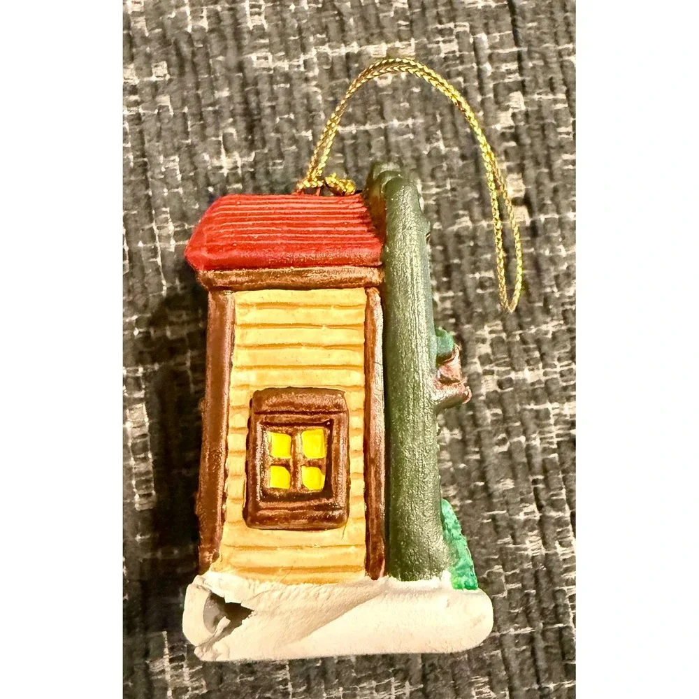 Kwik Fill General Store Ornament 1994 Ceramic Vintage Boxed (has chip)